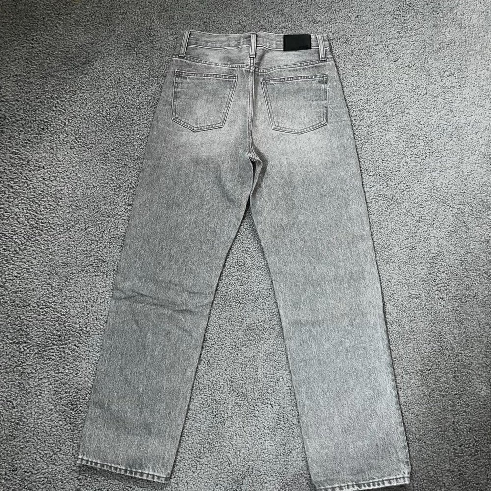 MADEWELL Fair Trade Certified Factory - The Dad Jean - Gray - NWOT - Size 23 - Picture 3 of 11
